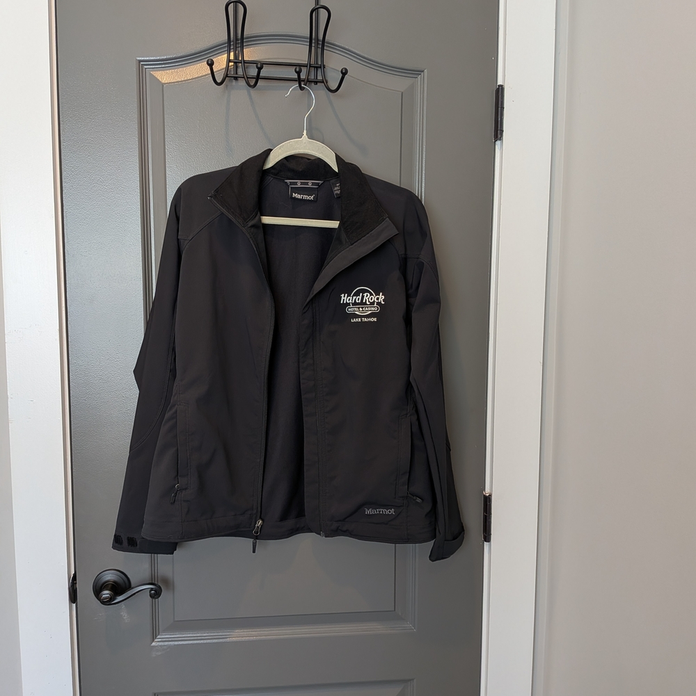 Hard Rock Cafe Lake Tahoe Marmot Hard Rock Black Women's Utility Jacket